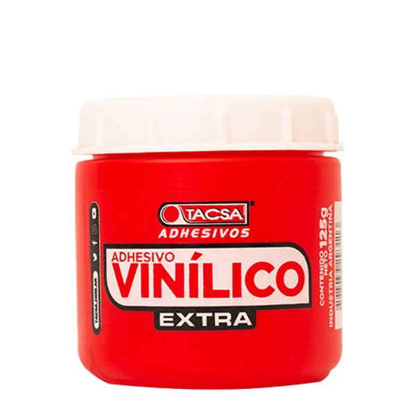 Tacsa Adhesivo Vinílico Extra Pote 125 g