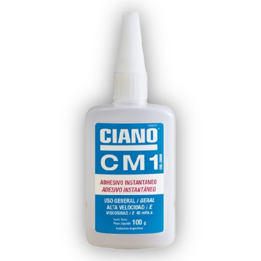 Cyanboard, adhesivo instantáneo de cianoacrilato de viscosidad media 20grs.  Pegamento múltiples materiales, modelismo y maquetas, reparaciones.
