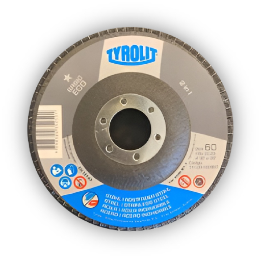 TYROLIT disco ECO aceros amoladora 115x22.23mm PLANO FIBRA » LGW Group - Magafla S.R.L.